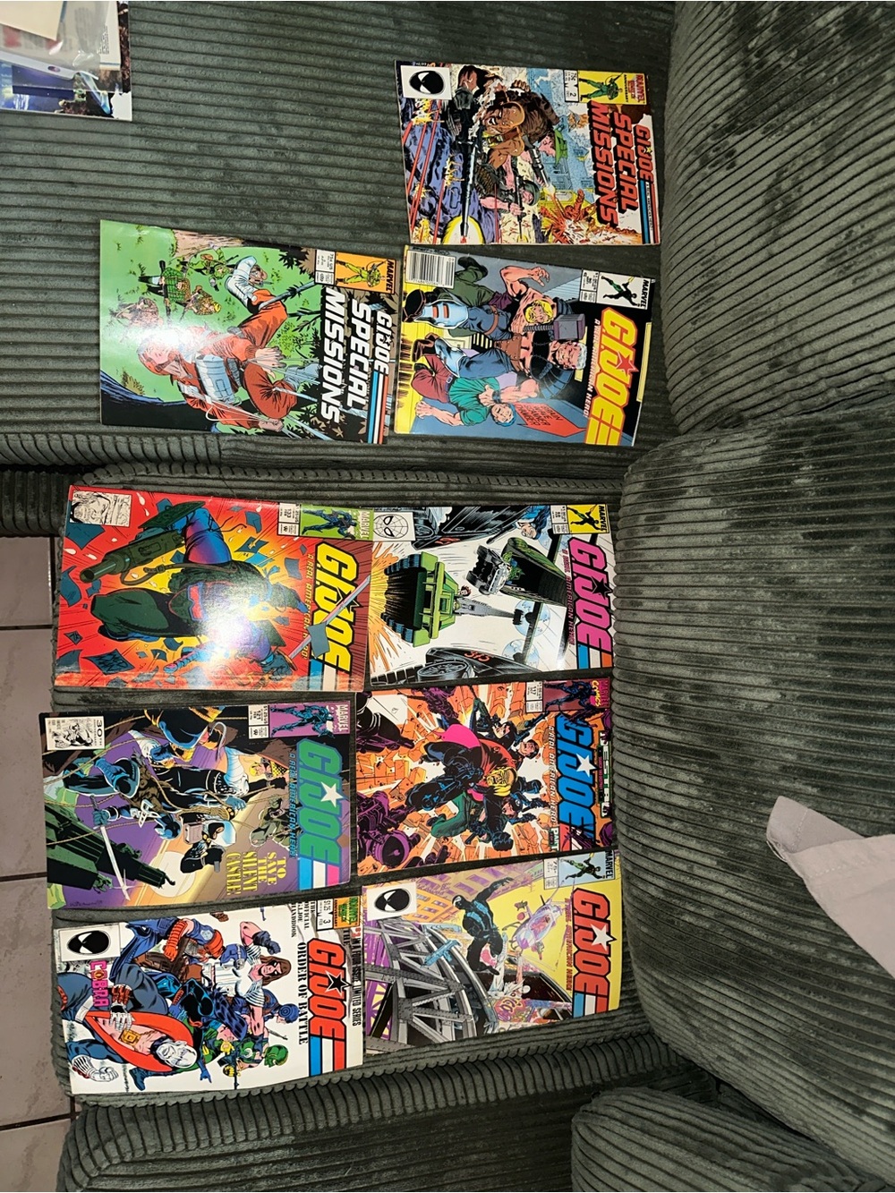 Marvel G.I. Joe Comic Book Lot - Multicolor Covers